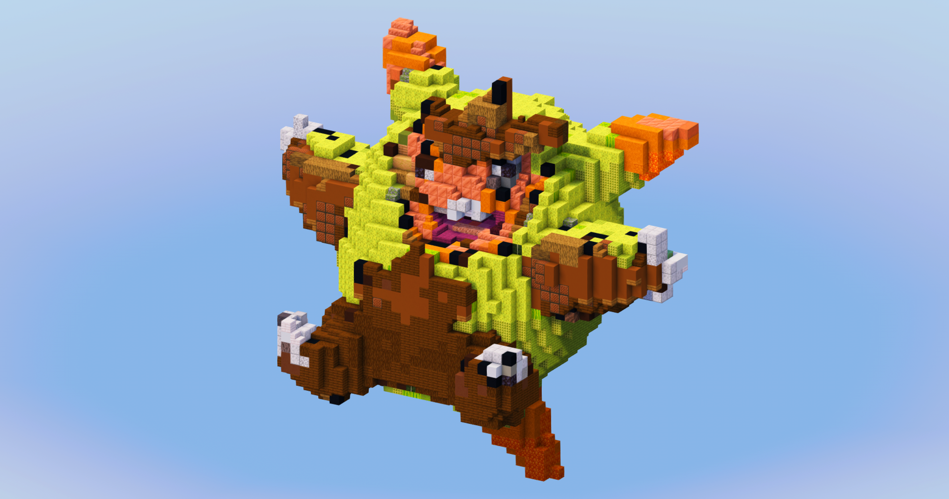 Quilladin from Pokemon — Minecraft Build by LeonisBuilds (2)