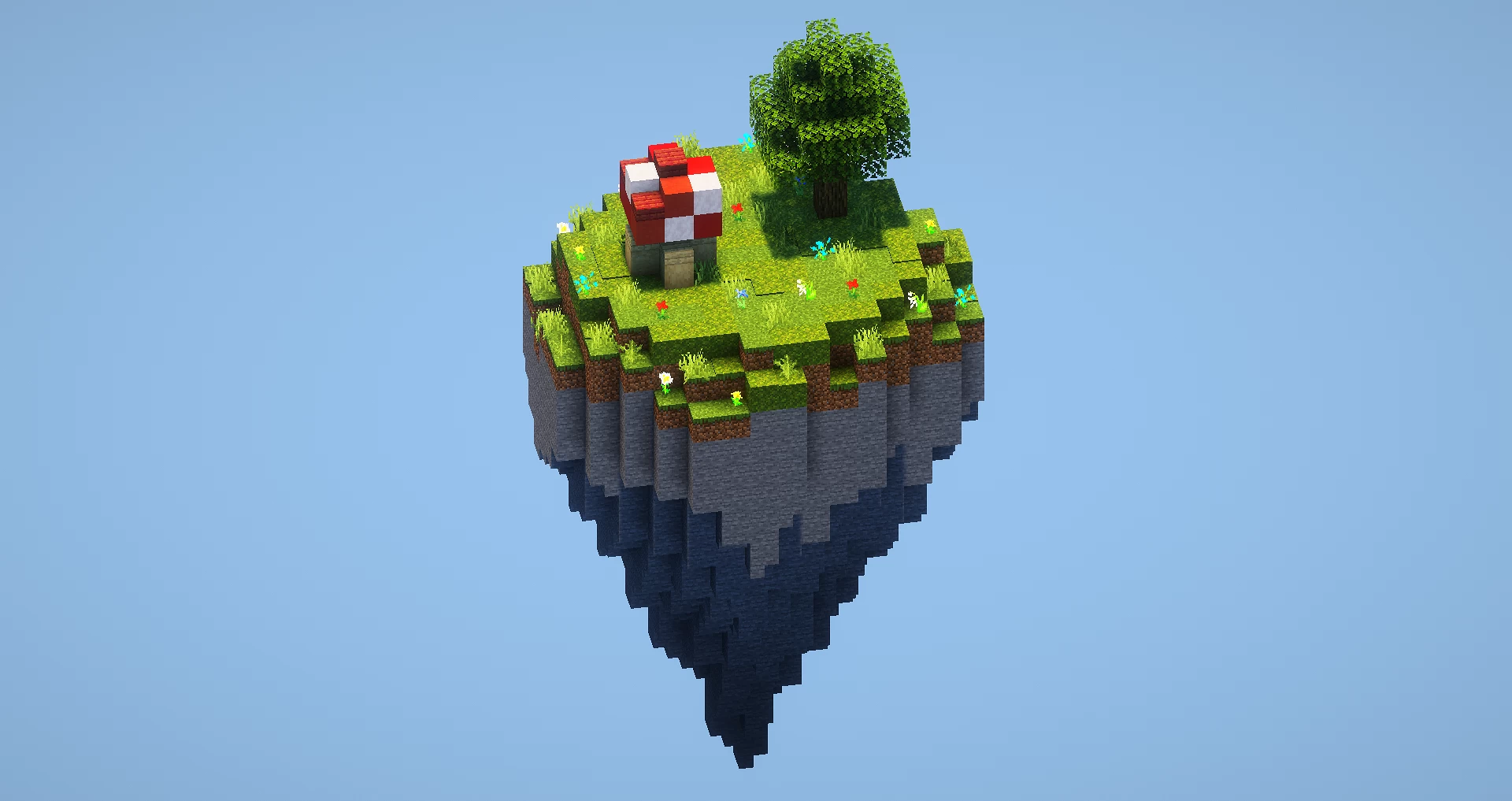 Flying Islands Collection in Minecraft