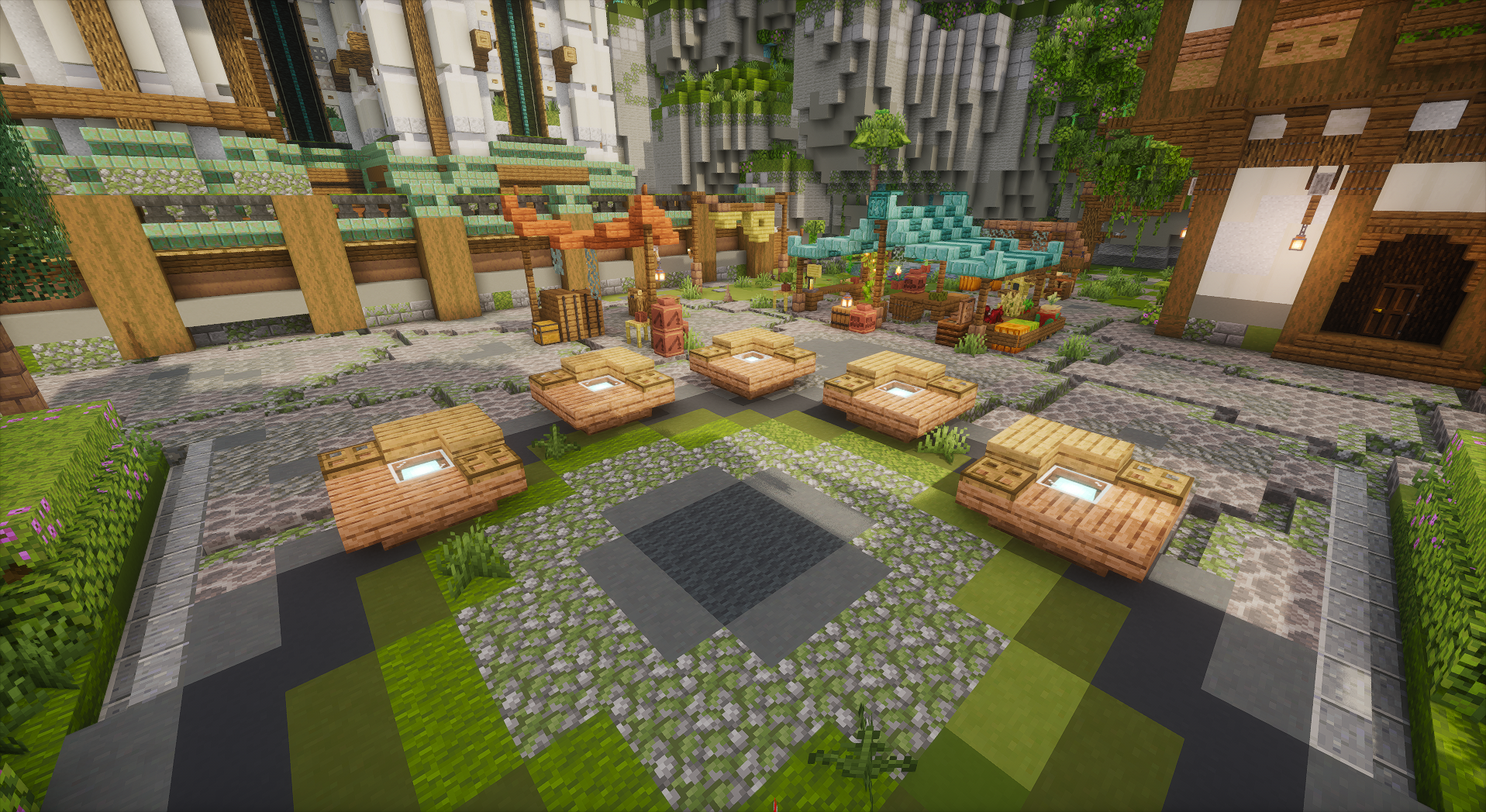 Evergrove Spawn — Minecraft Build by OrioniX (5)