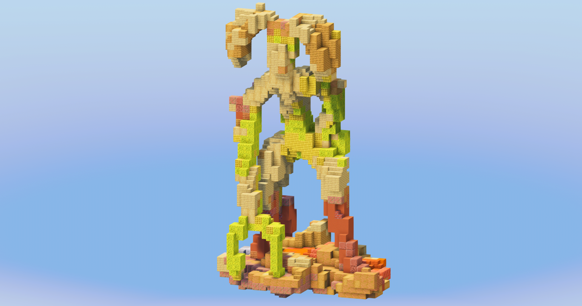 Bowtruckle from Harry Potter Fantastic Beasts and Where to Find Them — Minecraft Build by LeonisBuilds