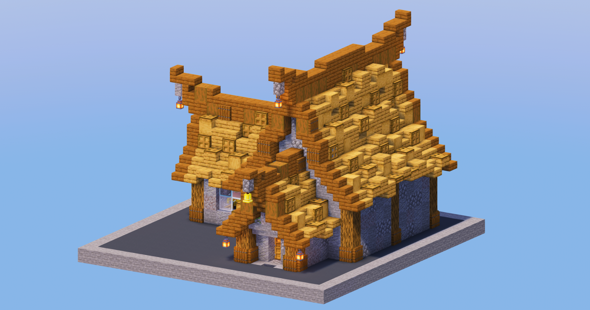 Oak Medieval House 2 — Minecraft Build by LeonisBuilds (2)