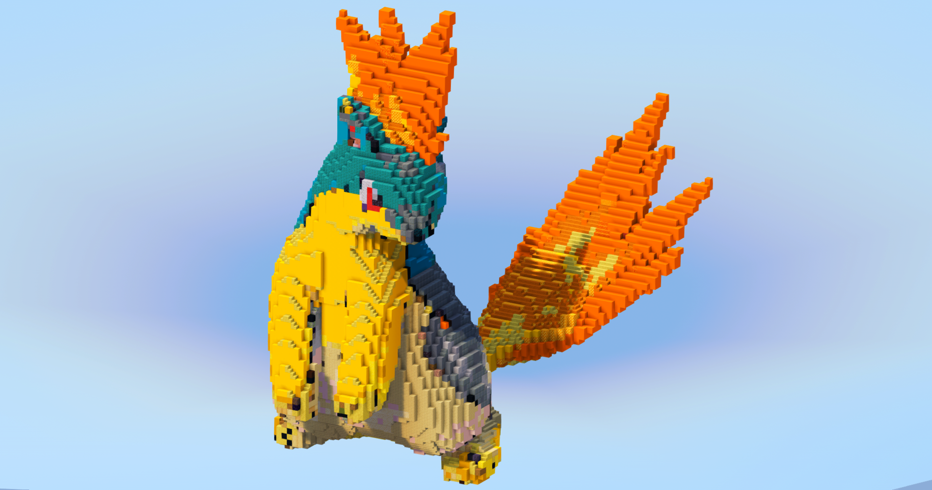 Quilava — Minecraft Build by LeonisBuilds (2)