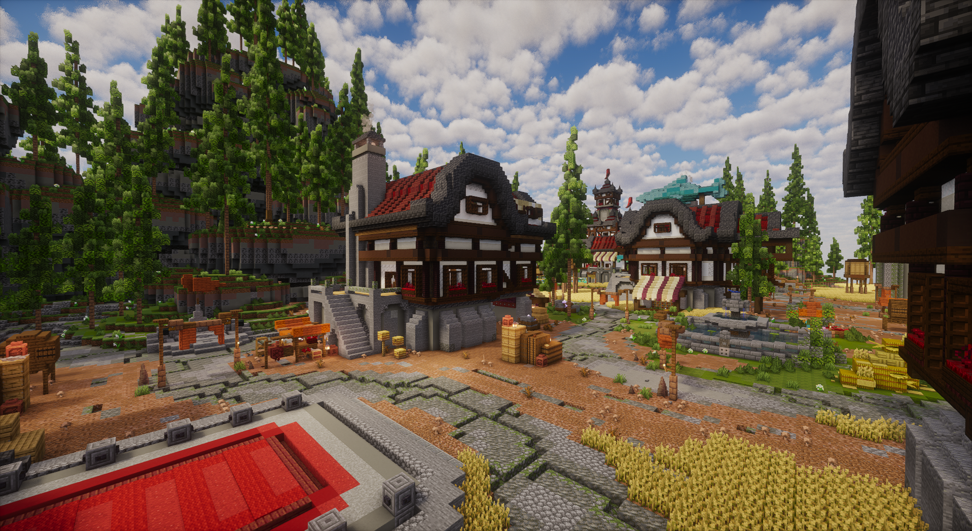 Everpine Village — Minecraft Build by OrioniX (3)
