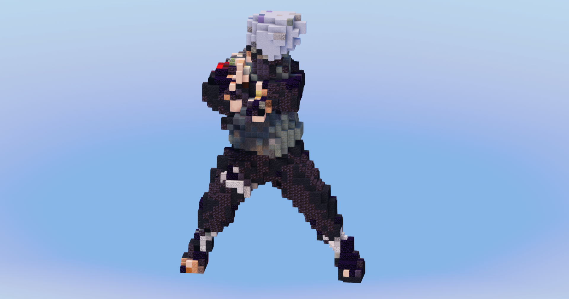 Kakashi from Naruto — Minecraft Build by LeonisBuilds (2)