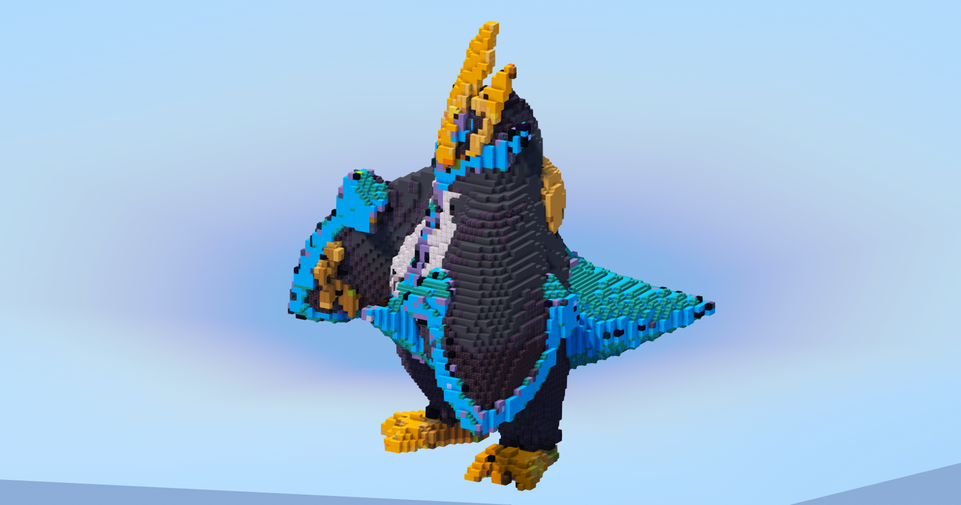 Empoleon — Minecraft Build by LeonisBuilds (2)