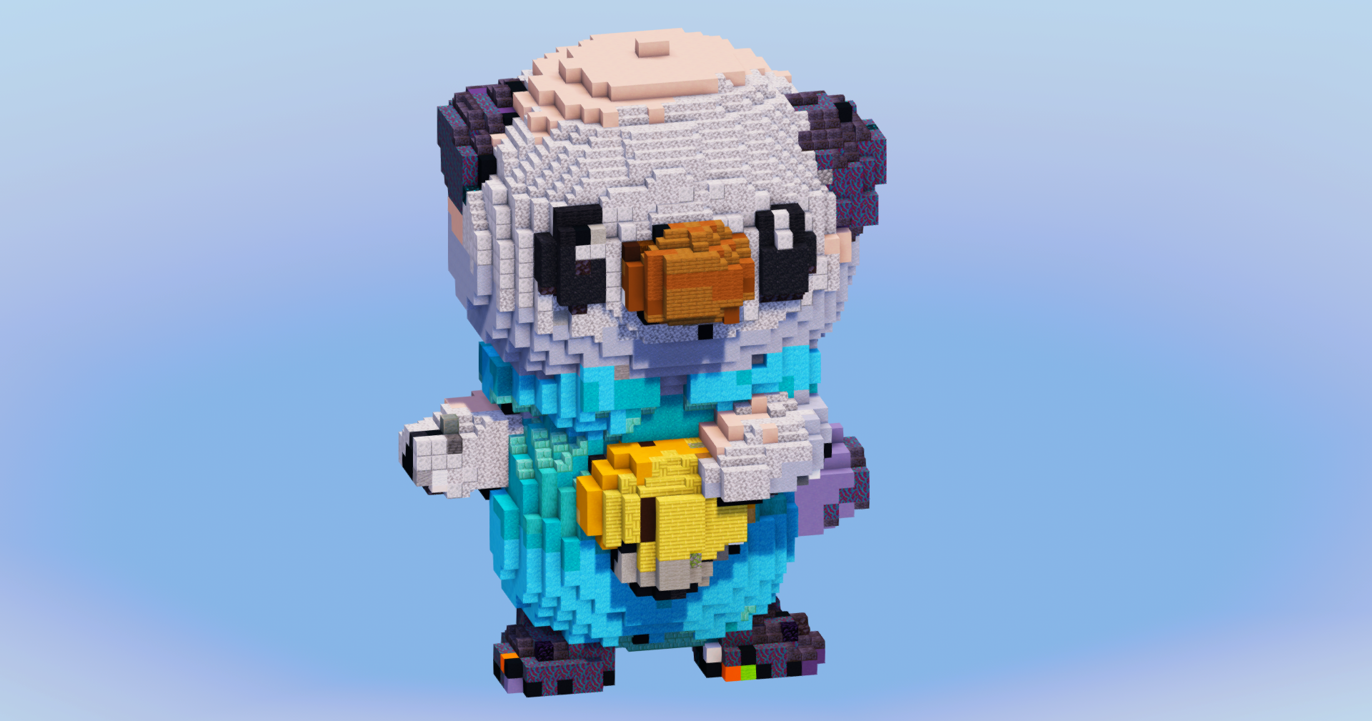 Oshawott from Pokemon — Minecraft Build by LeonisBuilds (2)