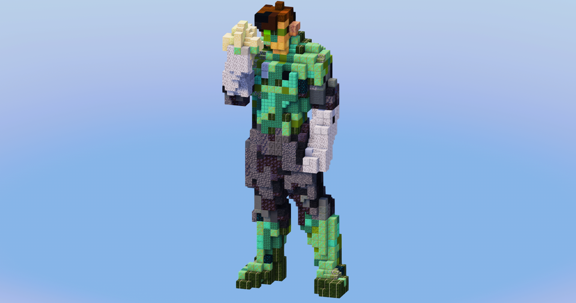 Green Lantern from DC Comics — Minecraft Build by LeonisBuilds
