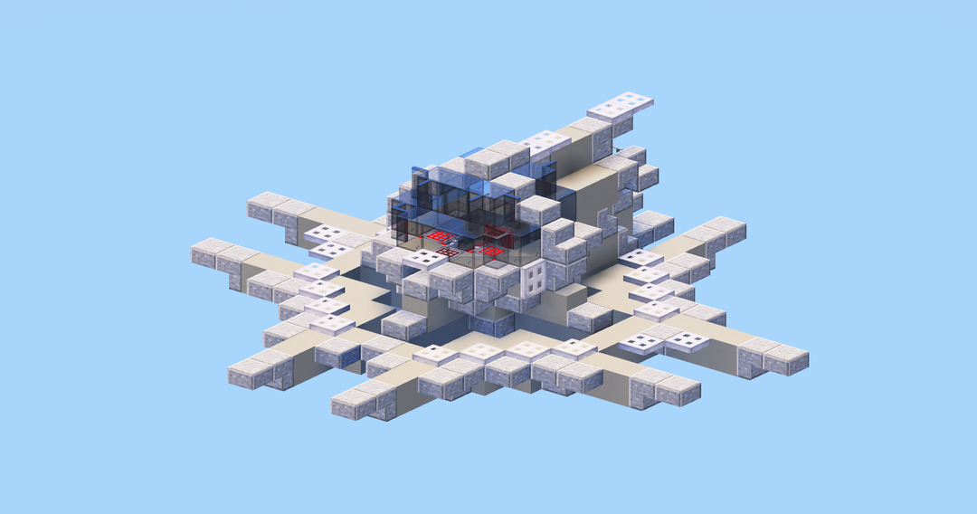 UFO — Minecraft Build by LeonisBuilds