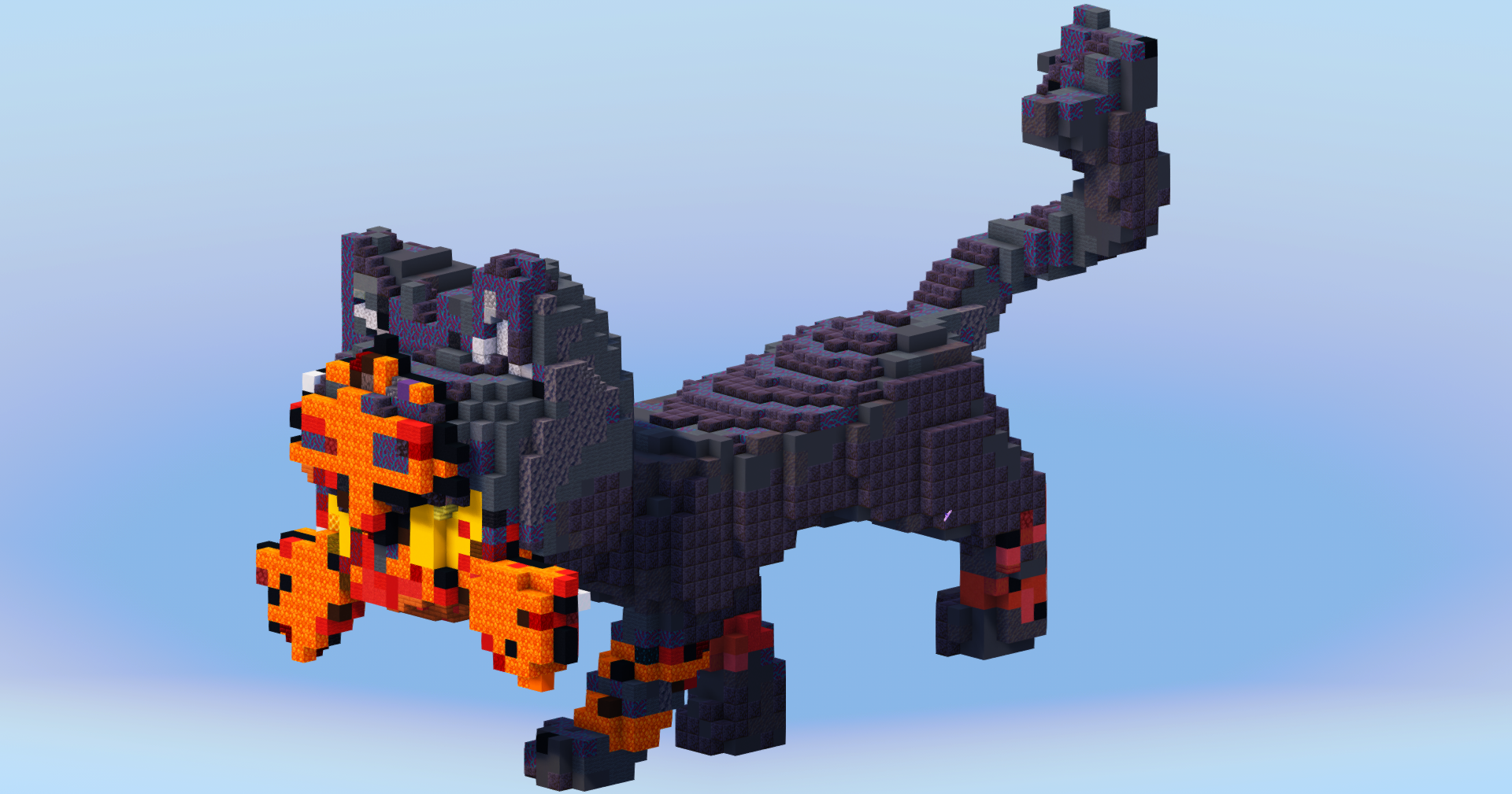 Litten from Pokemon — Minecraft Build by LeonisBuilds (2)