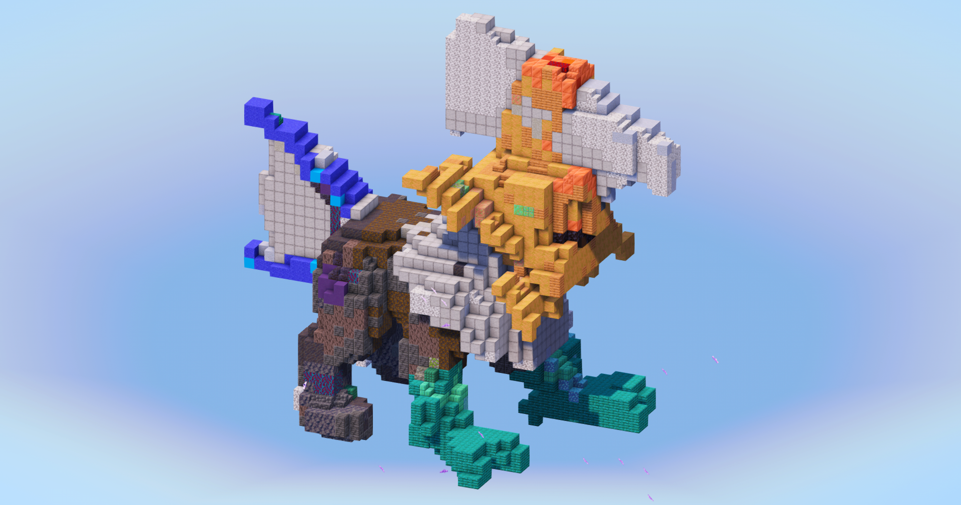 Type Null from Pokemon — Minecraft Build by LeonisBuilds