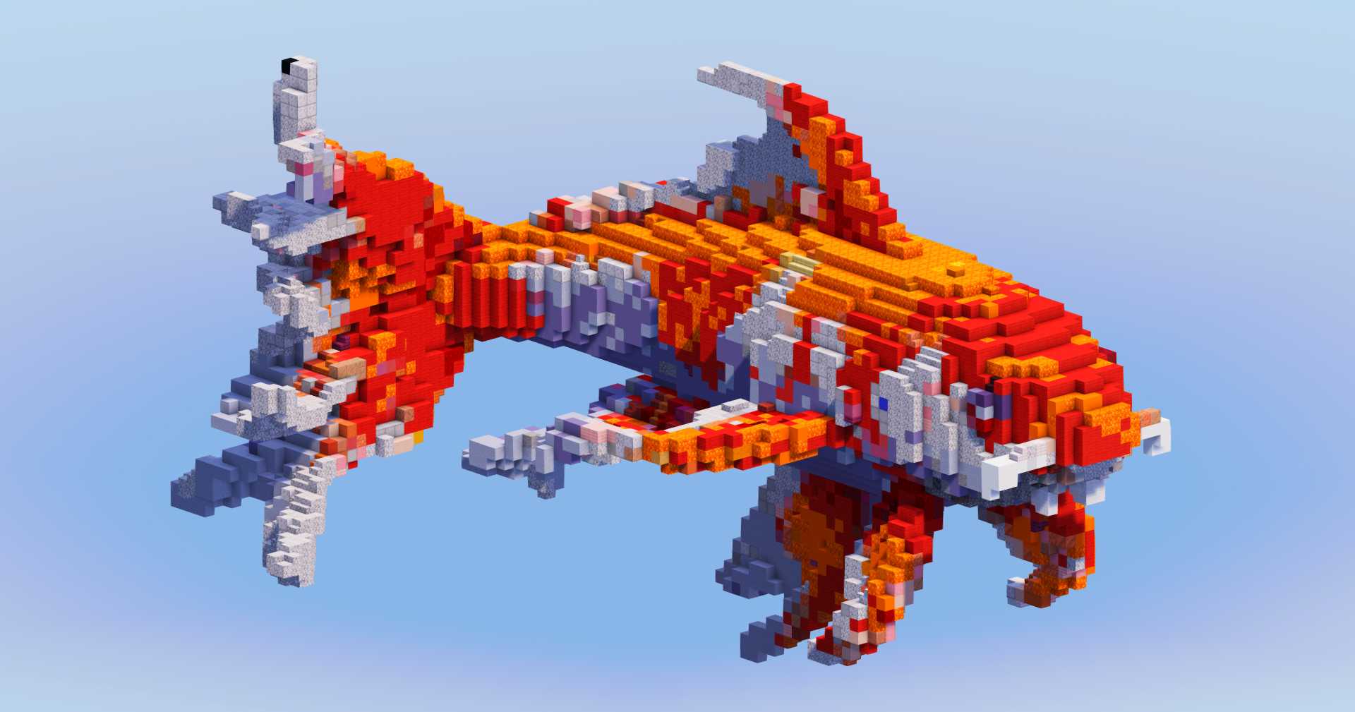 Koi Fish — Minecraft Build by LeonisBuilds (2)