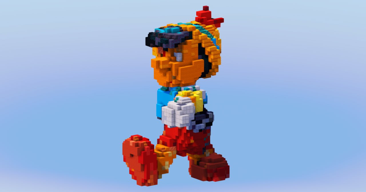 Pinocchio from Disney Pinocchio — Minecraft Build by LeonisBuilds (2)