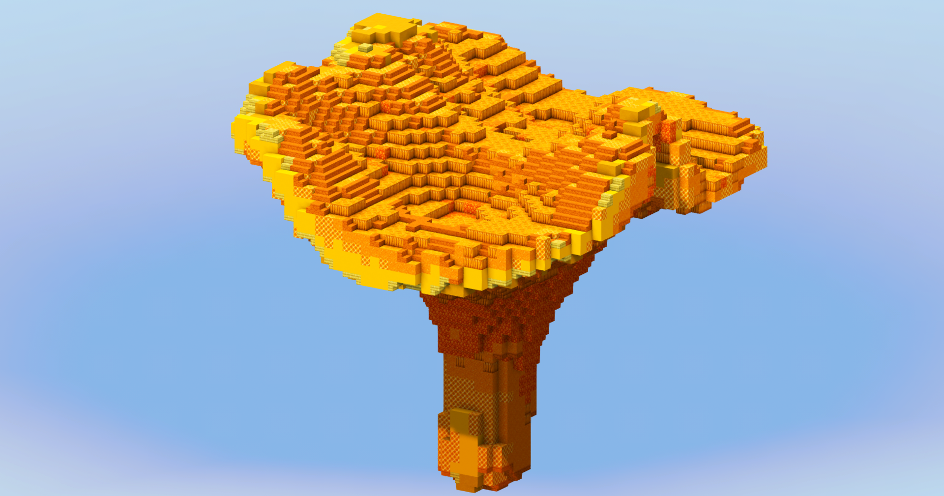 Chanterelle Mushroom — Minecraft Build by LeonisBuilds (2)