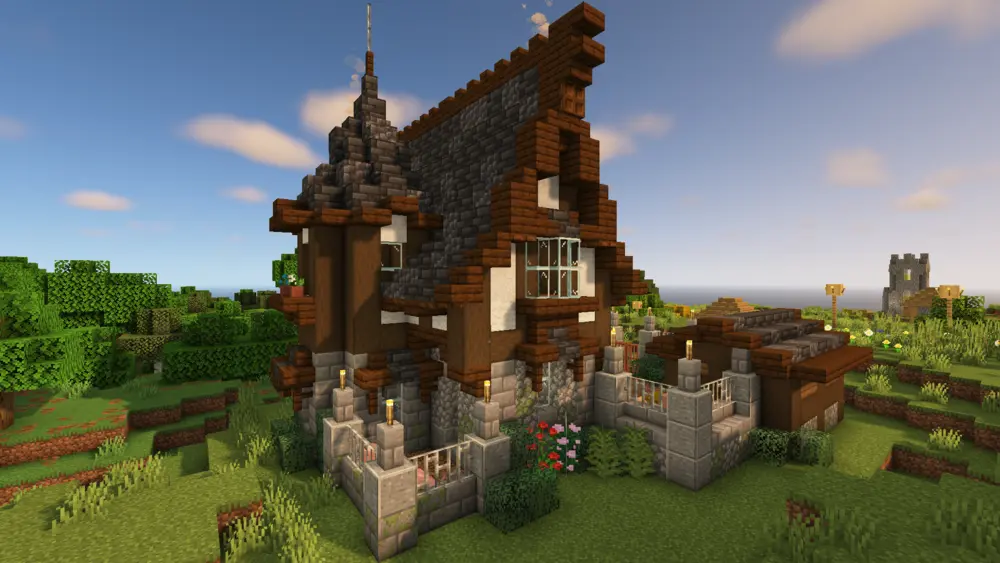 Survival Homestead (Free-Java/Bedrock) — Minecraft Build by Lindolas_MC (2)