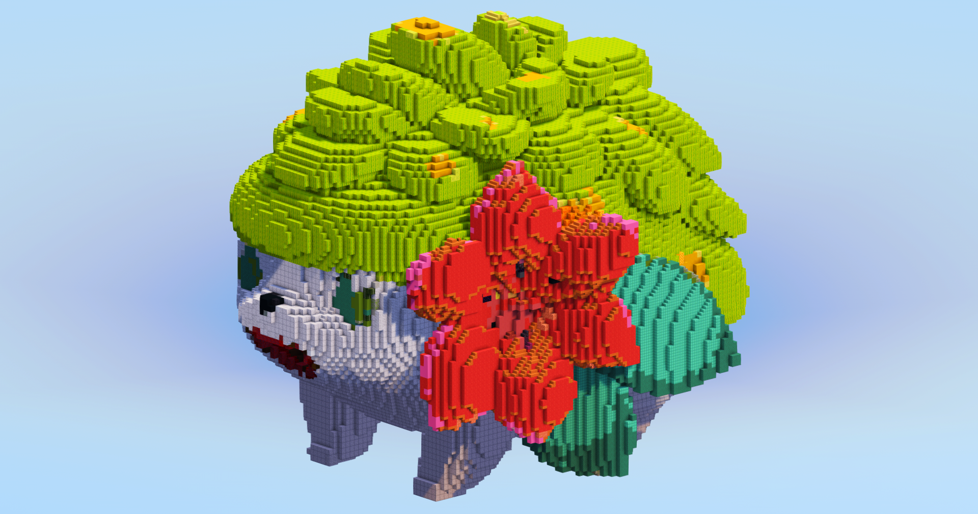 Shaymin — Minecraft Build by LeonisBuilds