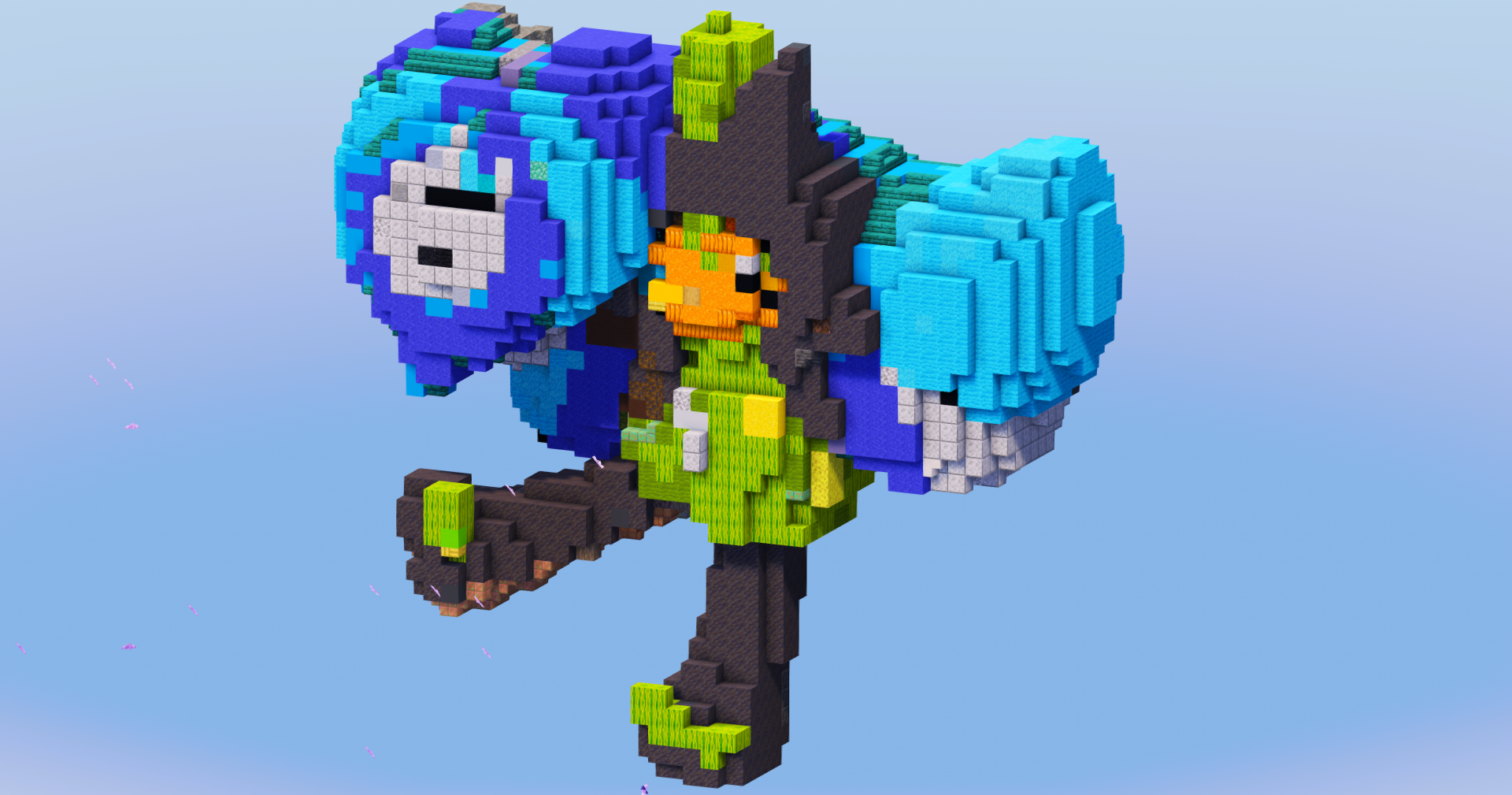 Ogerpon Wellspring Mask from Pokemon — Minecraft Build by LeonisBuilds (2)