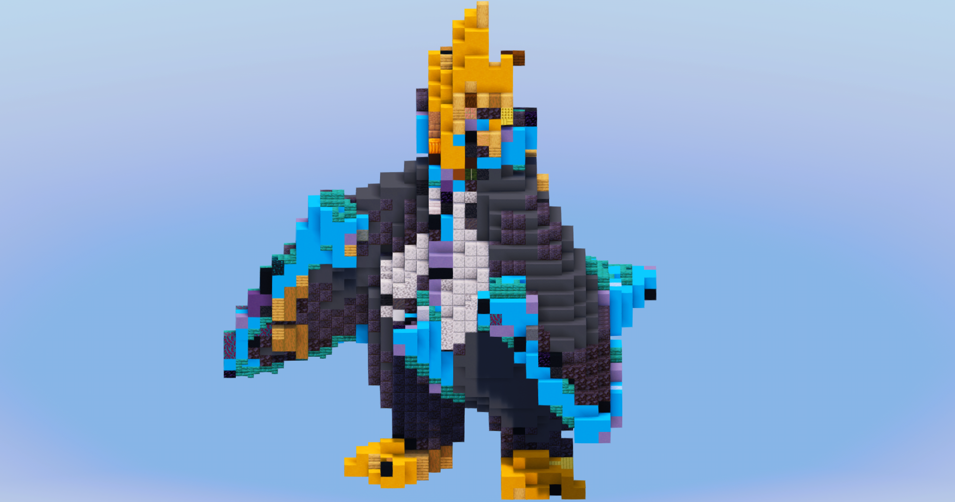Empoleon from Pokemon — Minecraft Build by LeonisBuilds