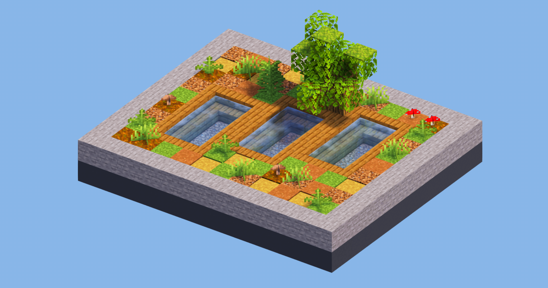 Rural Japanese Paddie 5 — Minecraft Build by LeonisBuilds