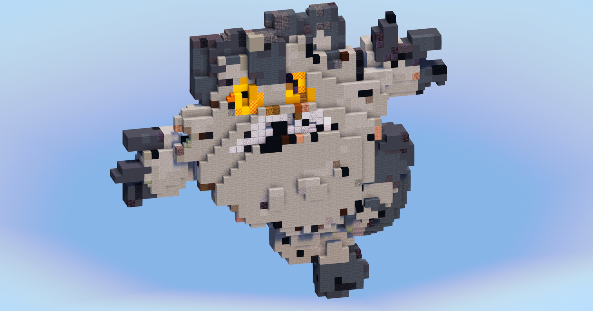 Galarian Meowth from Pokemon — Minecraft Build by LeonisBuilds (2)