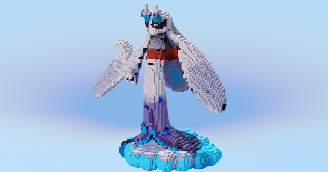 Mega Froslass — Minecraft Build by LeonisBuilds