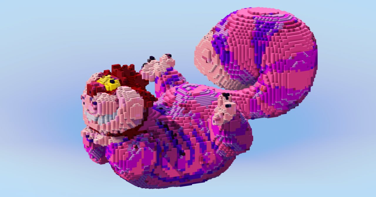 The Cheshire Cat — Minecraft Build by LeonisBuilds