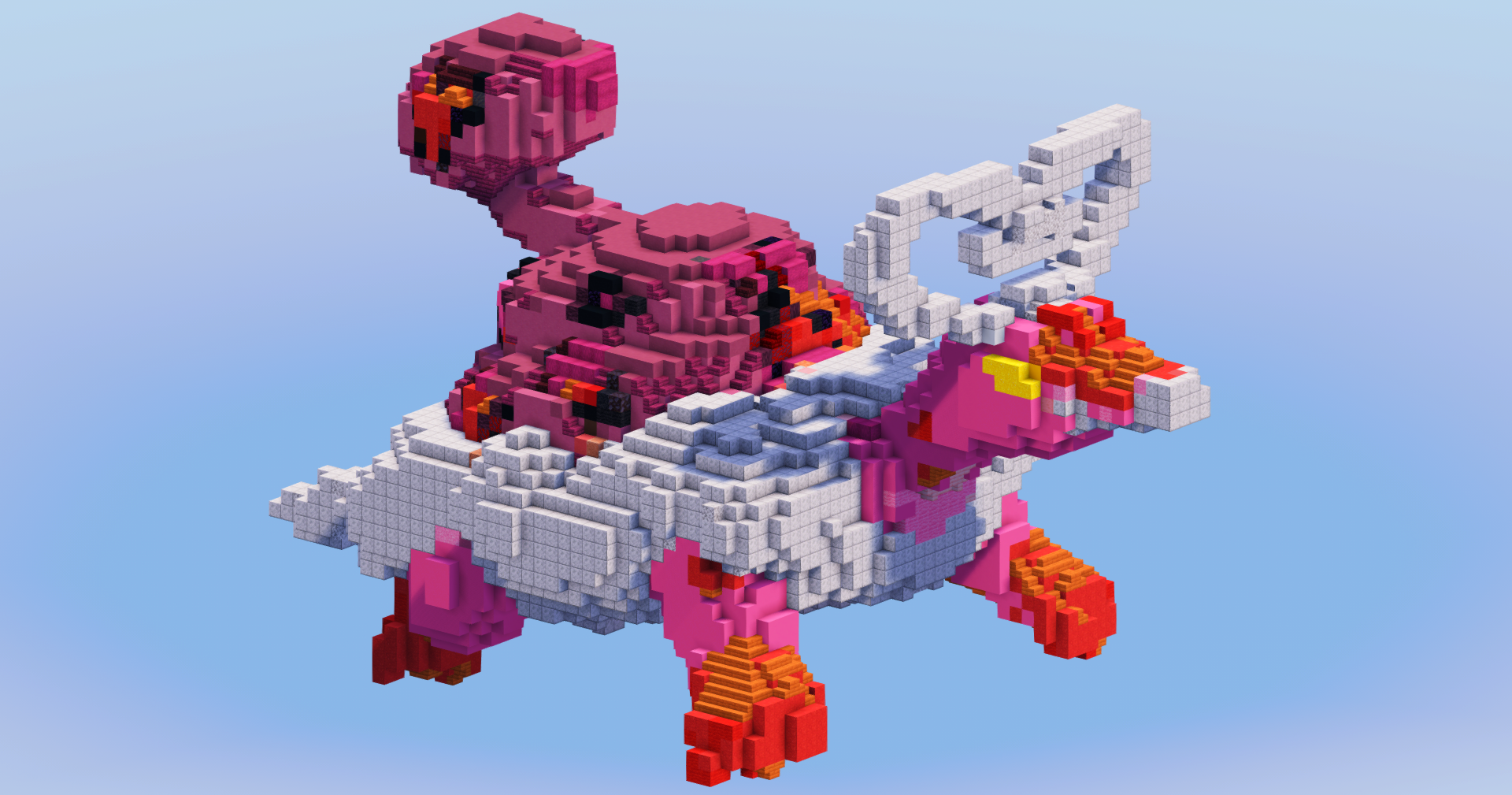 Enamorus Therian from Pokemon — Minecraft Build by LeonisBuilds (2)