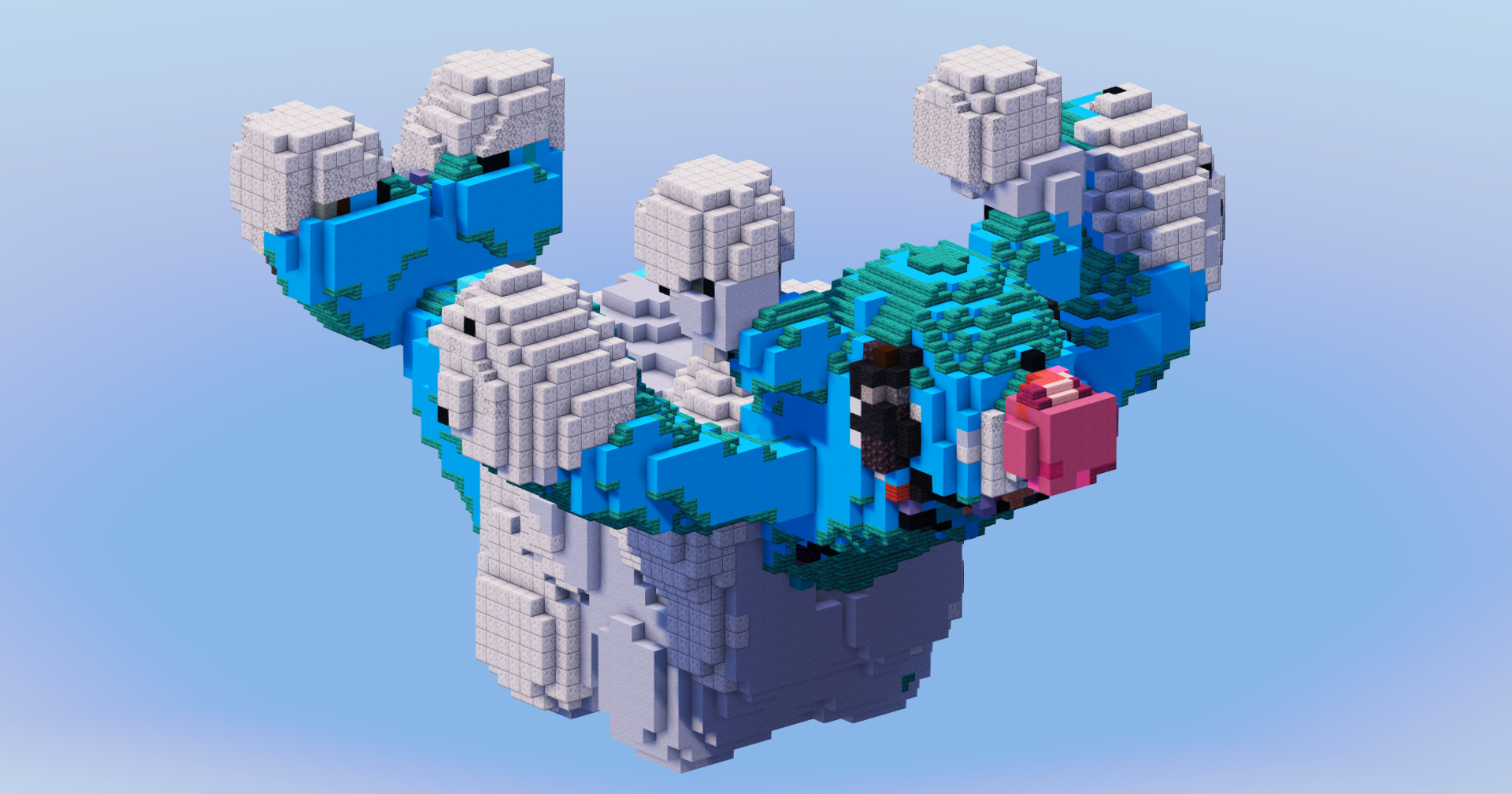 Brionne from Pokemon — Minecraft Build by LeonisBuilds (2)