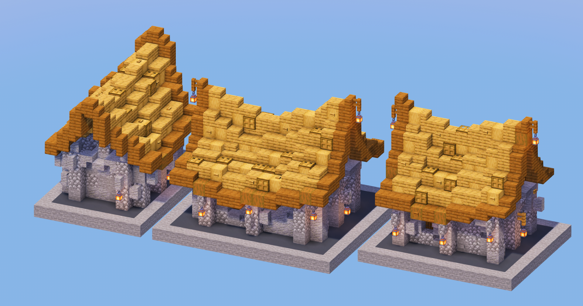 Oak Medieval House Pack — Minecraft Build by LeonisBuilds (2)