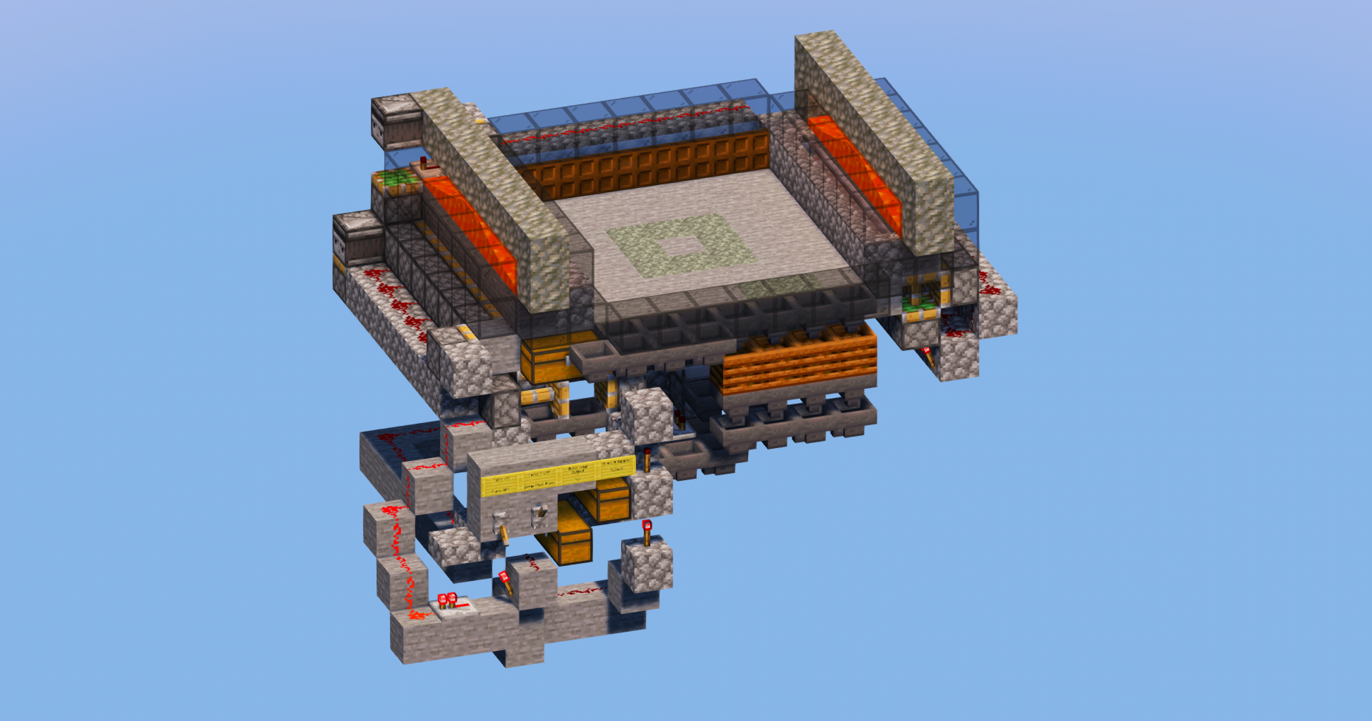 Infinite Moss and Bonemeal Automatic Farm, 1500+ Bonemeal/hour, or ~5000 moss, azalea, seeds / hour — Minecraft Build by LeonisBuilds (2)