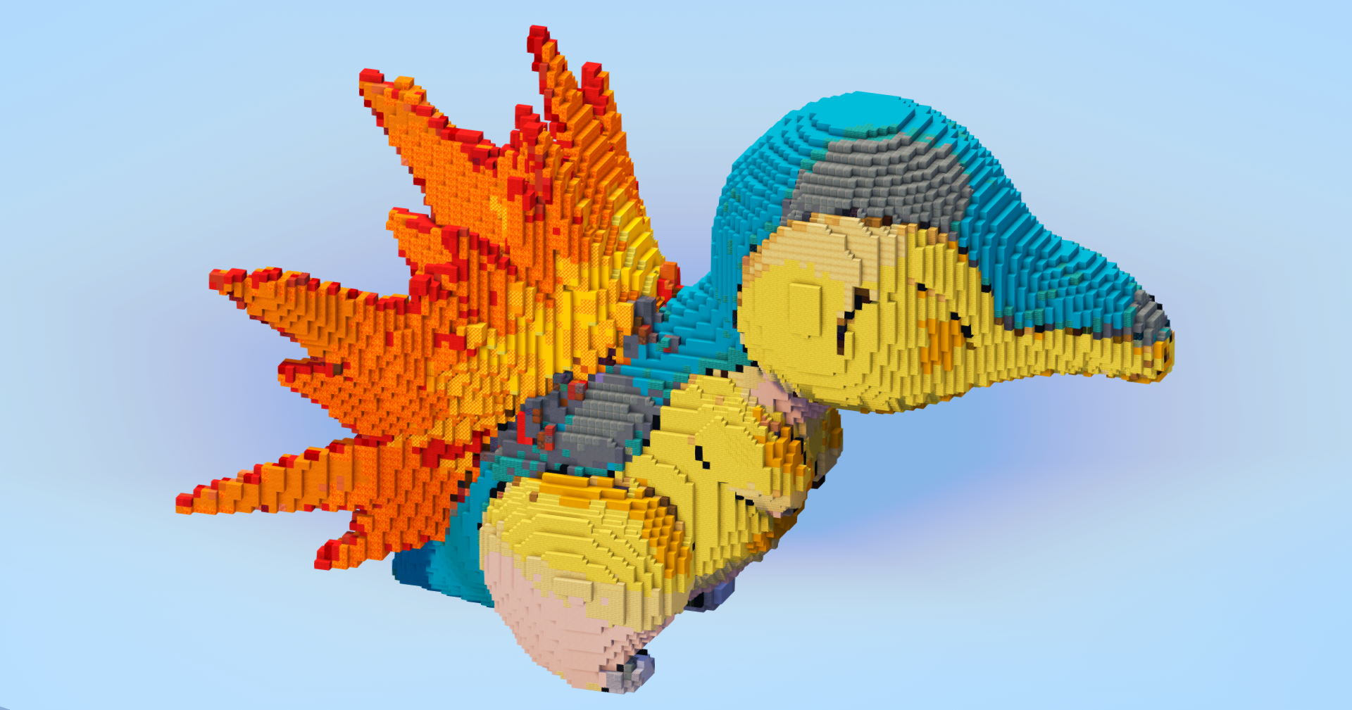 Cyndaquil — Minecraft Build by LeonisBuilds (2)