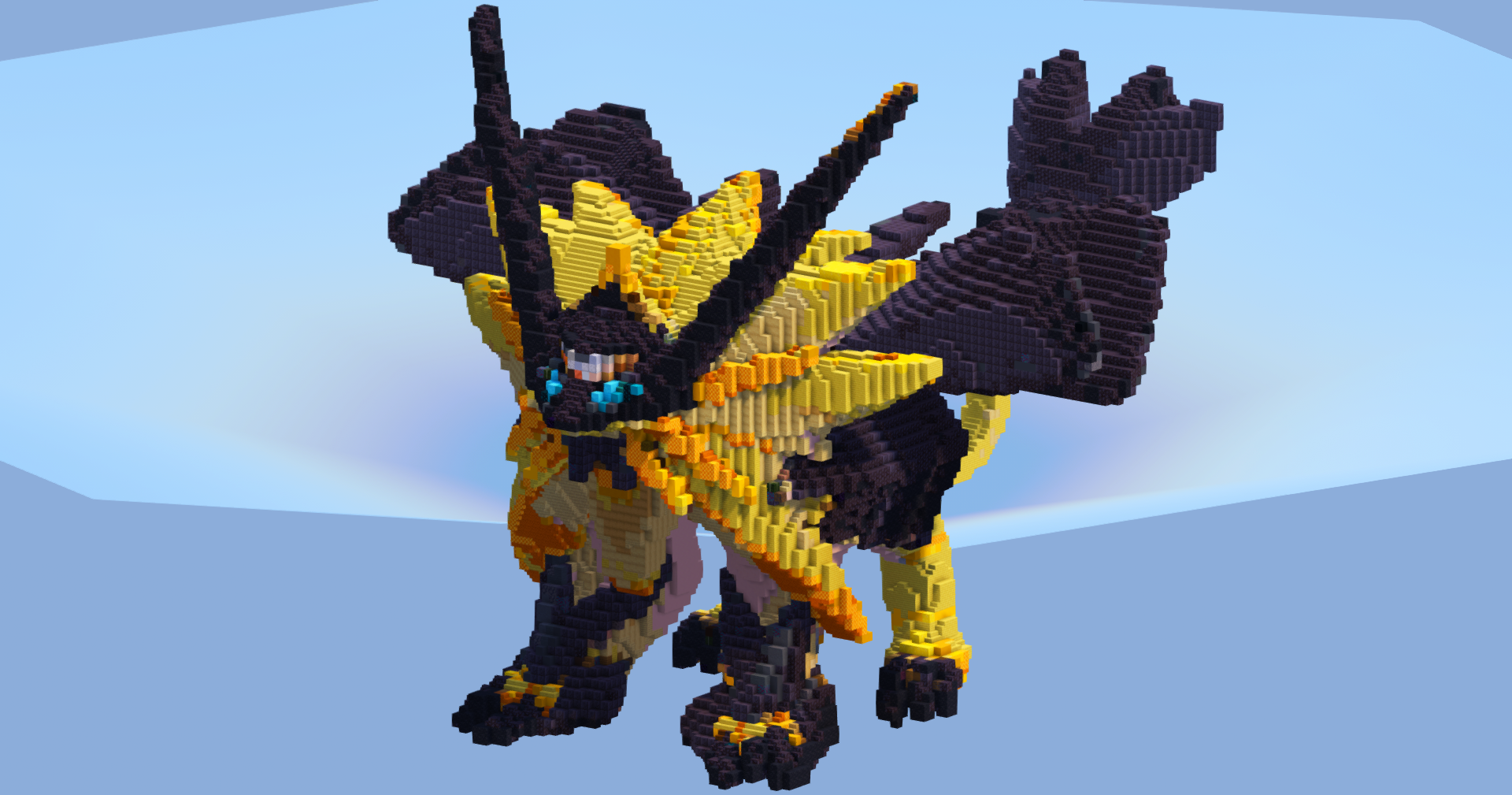 Necrozma Dusk Mane — Minecraft Build by LeonisBuilds (2)