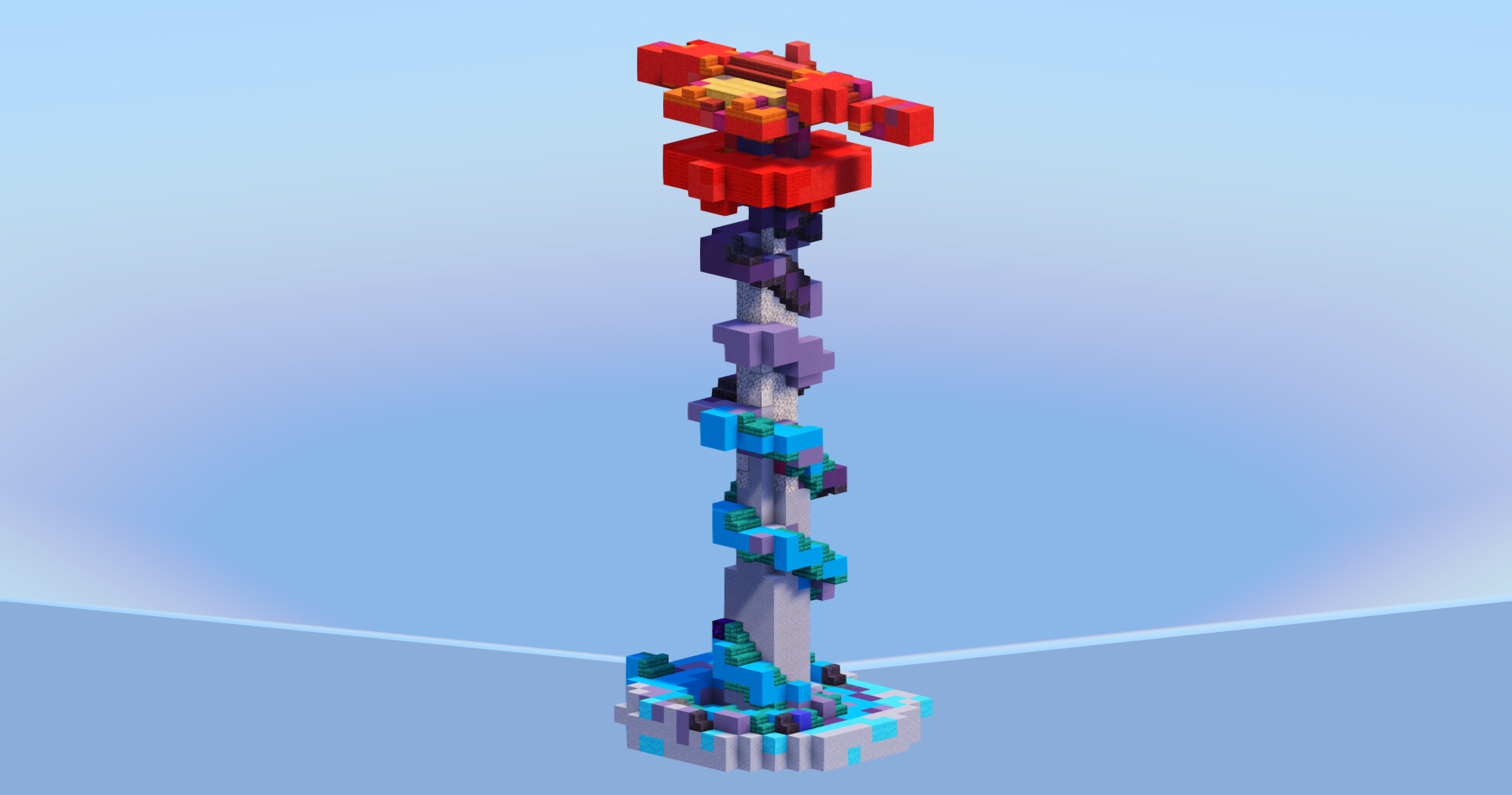 Inteleon Gigantamax from Pokemon — Minecraft Build by LeonisBuilds