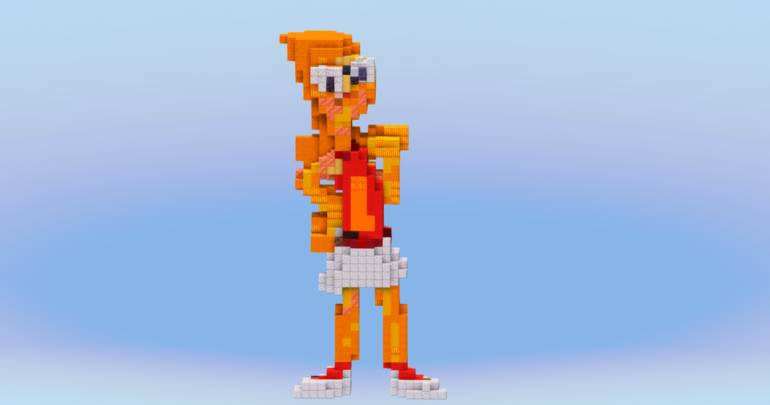 Candace from Phineas and Ferb — Minecraft Build by LeonisBuilds