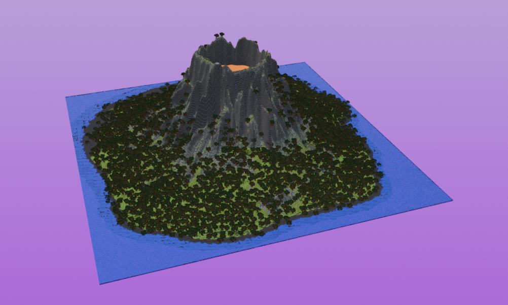 Custom Map - Volcano