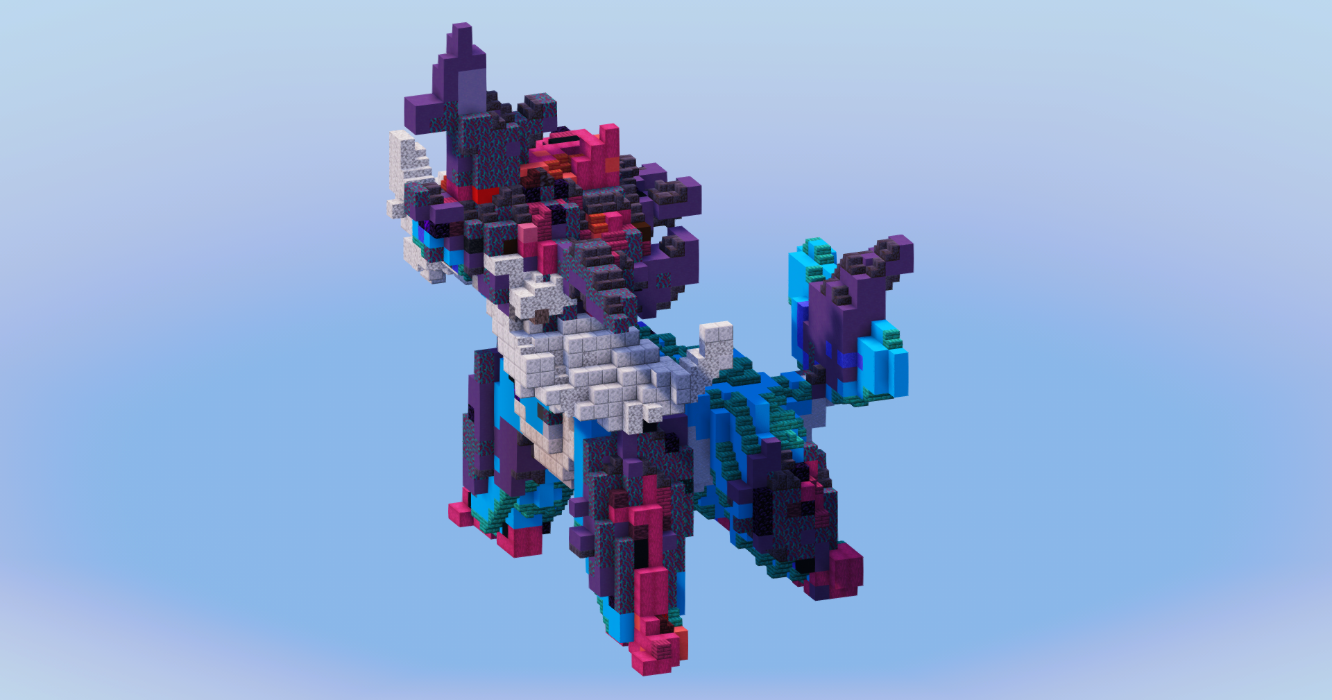 Hisuian Samurott from Pokemon — Minecraft Build by LeonisBuilds