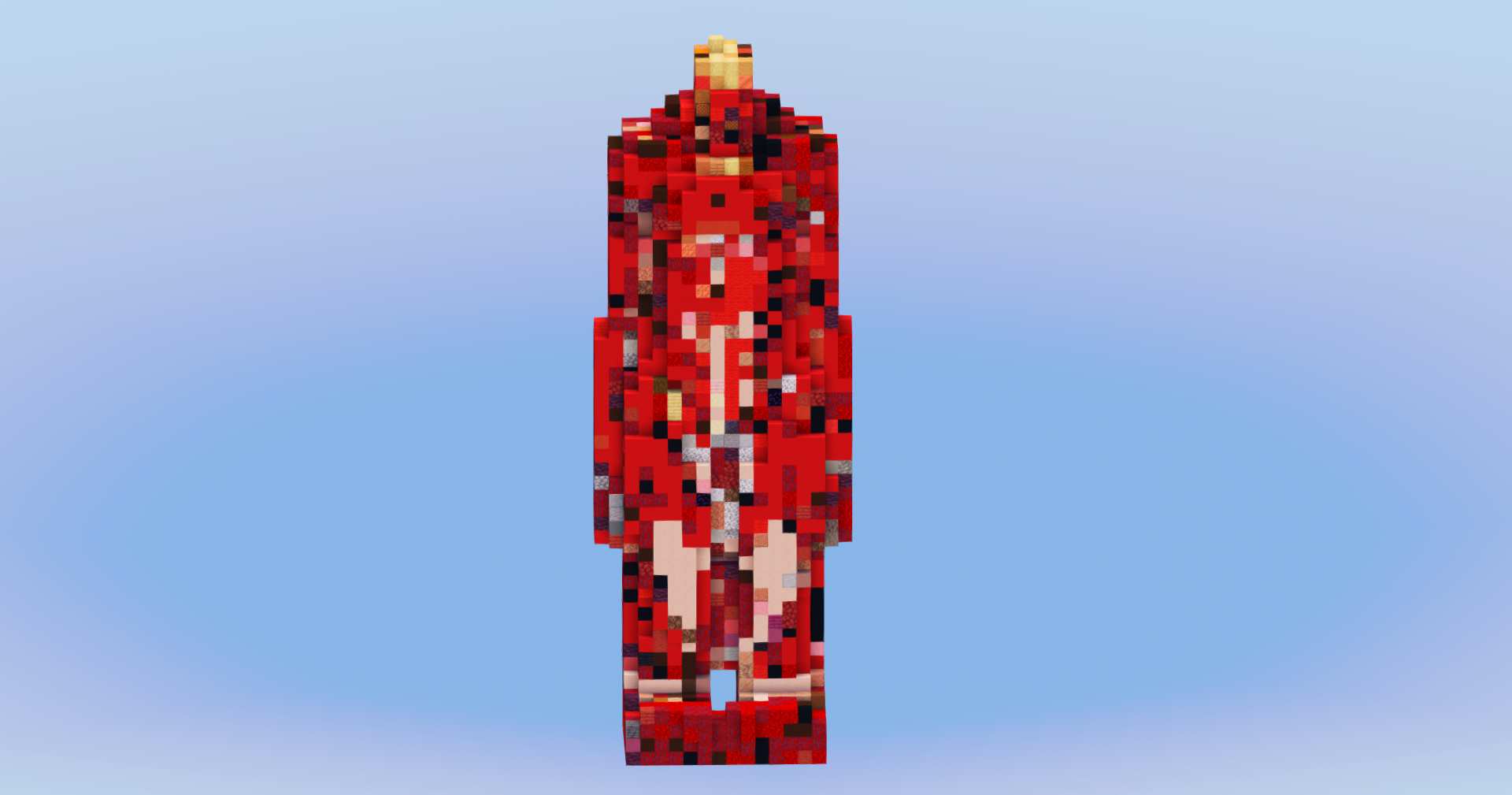 Colossal Titan from Attack on Titan — Minecraft Build by LeonisBuilds