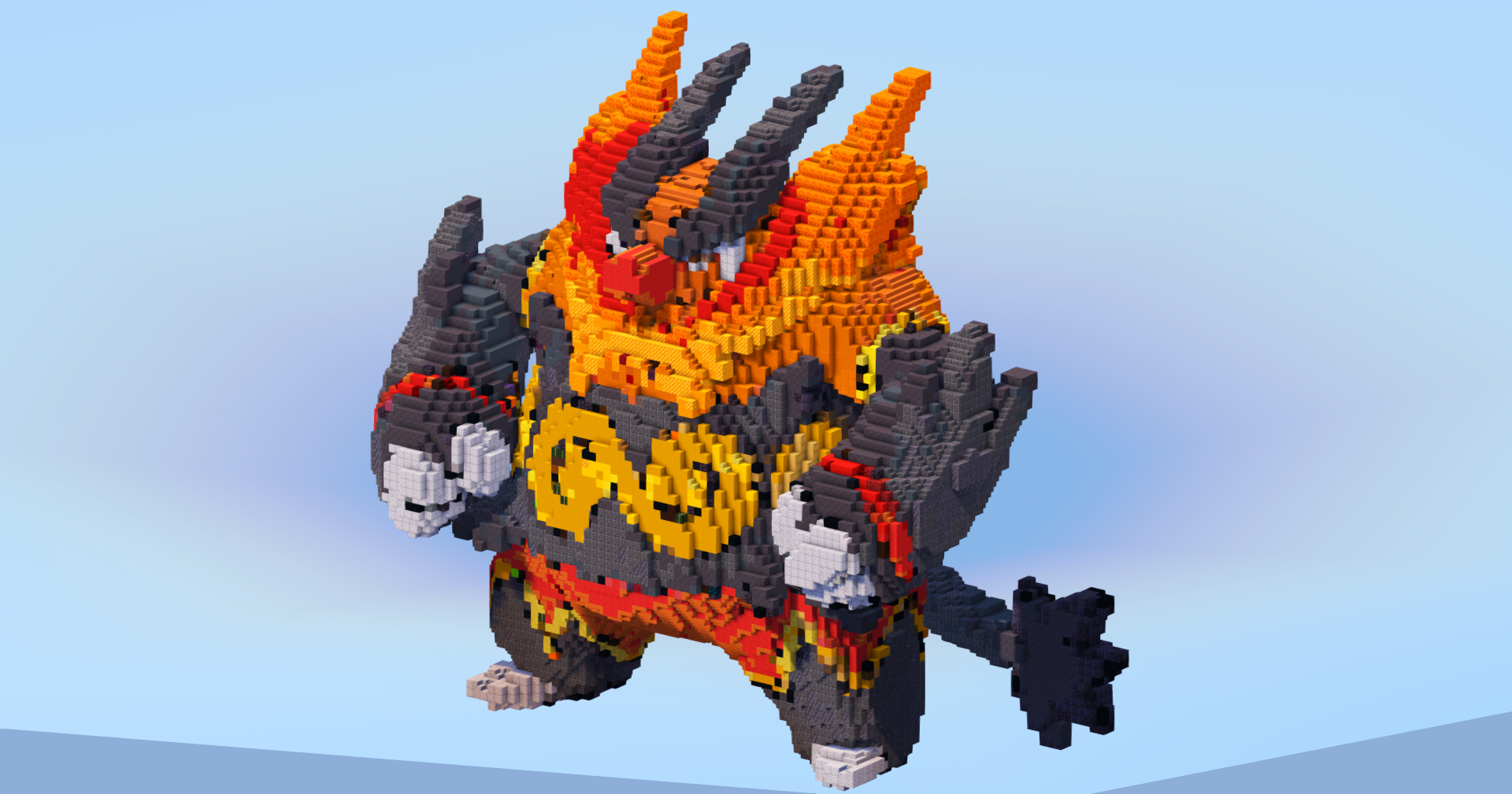 Emboar — Minecraft Build by LeonisBuilds (2)