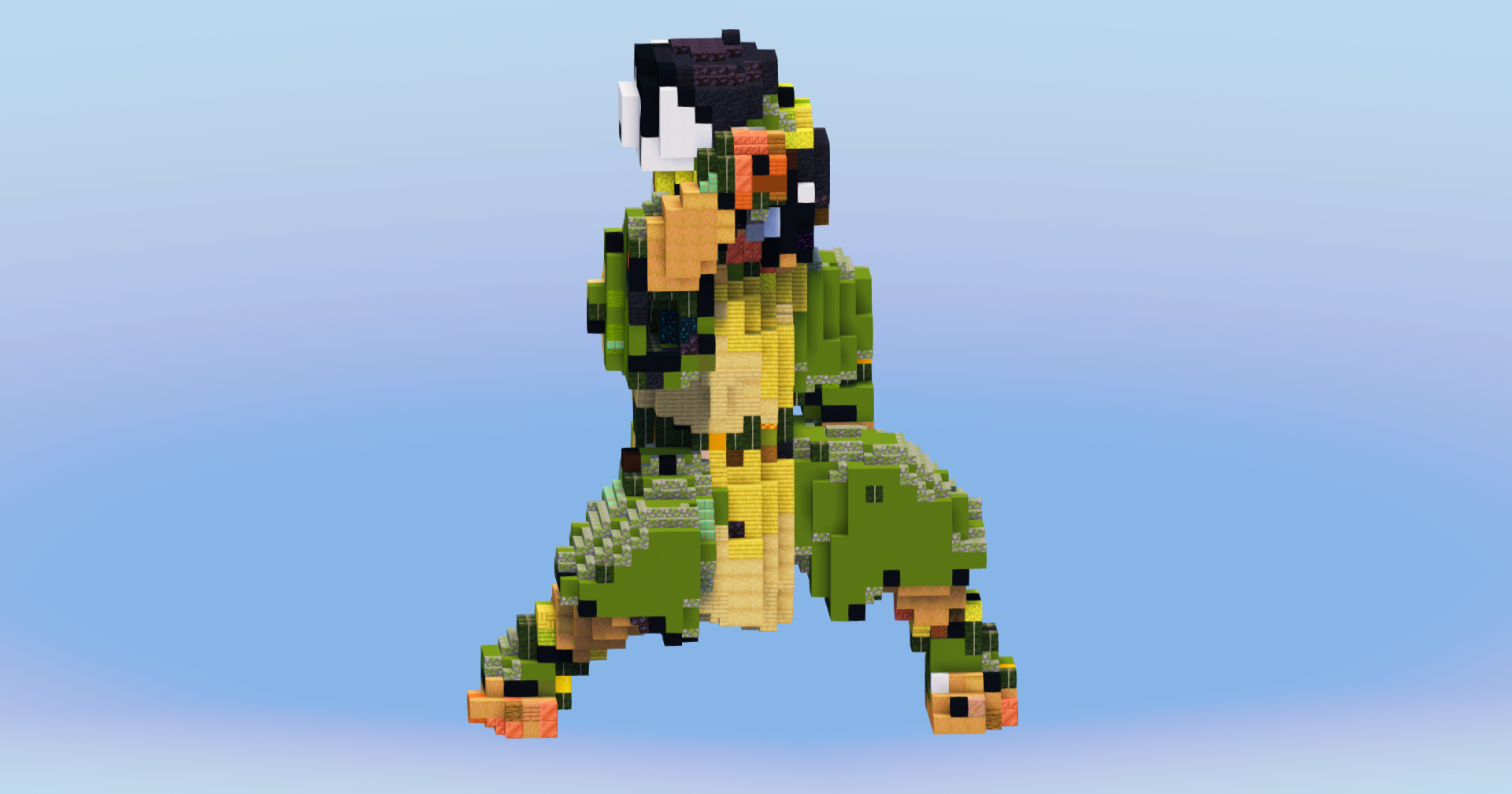 Toph from Avatar The Last Airbender — Minecraft Build by LeonisBuilds