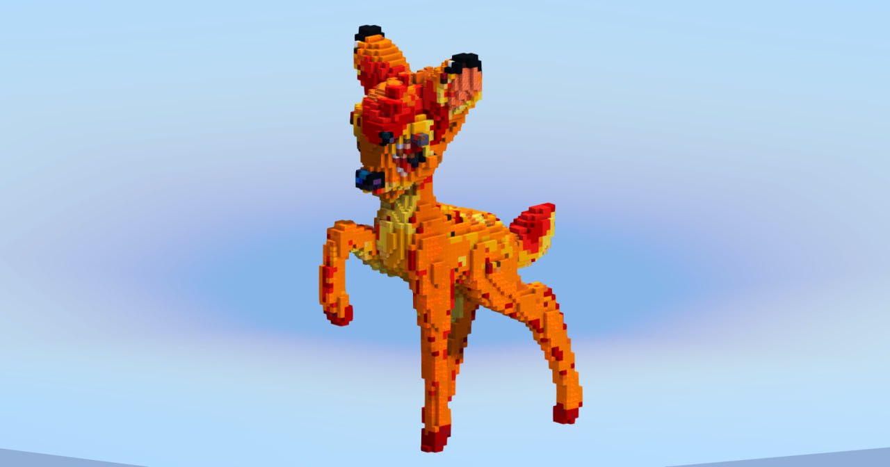 Bambi — Minecraft Build by LeonisBuilds