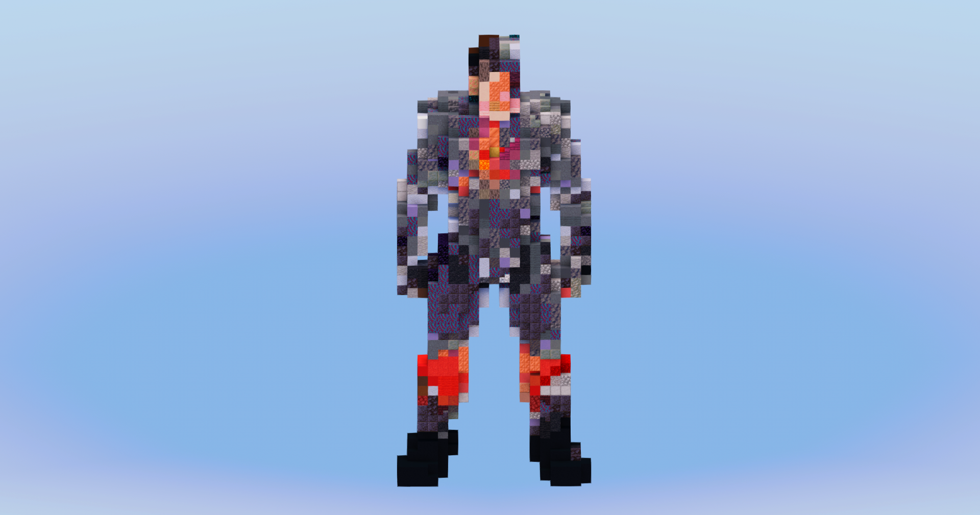 Cyborg from DC Comics — Minecraft Build by LeonisBuilds (2)