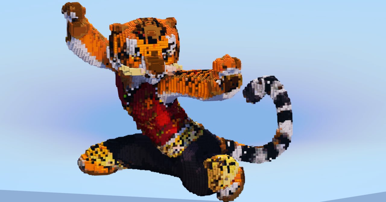 Master Tigress — Minecraft Build by LeonisBuilds