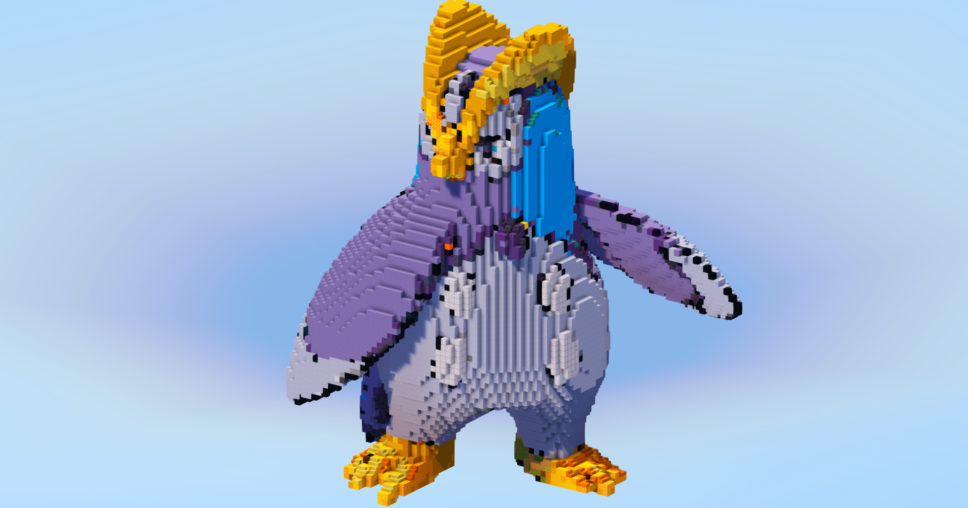 Prinplup — Minecraft Build by LeonisBuilds (2)