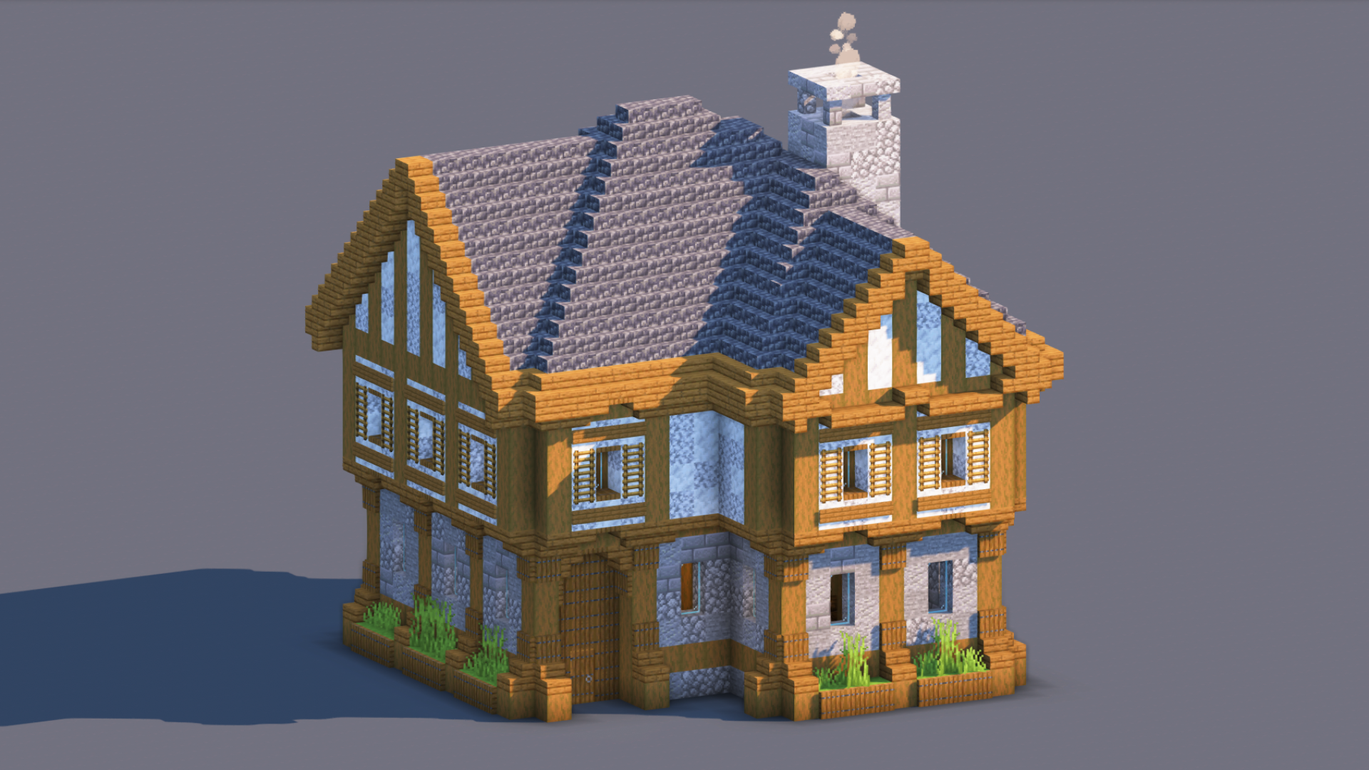 Medieval House – Fully Decorated Interior | Download — Minecraft Build by RaekonBuilds