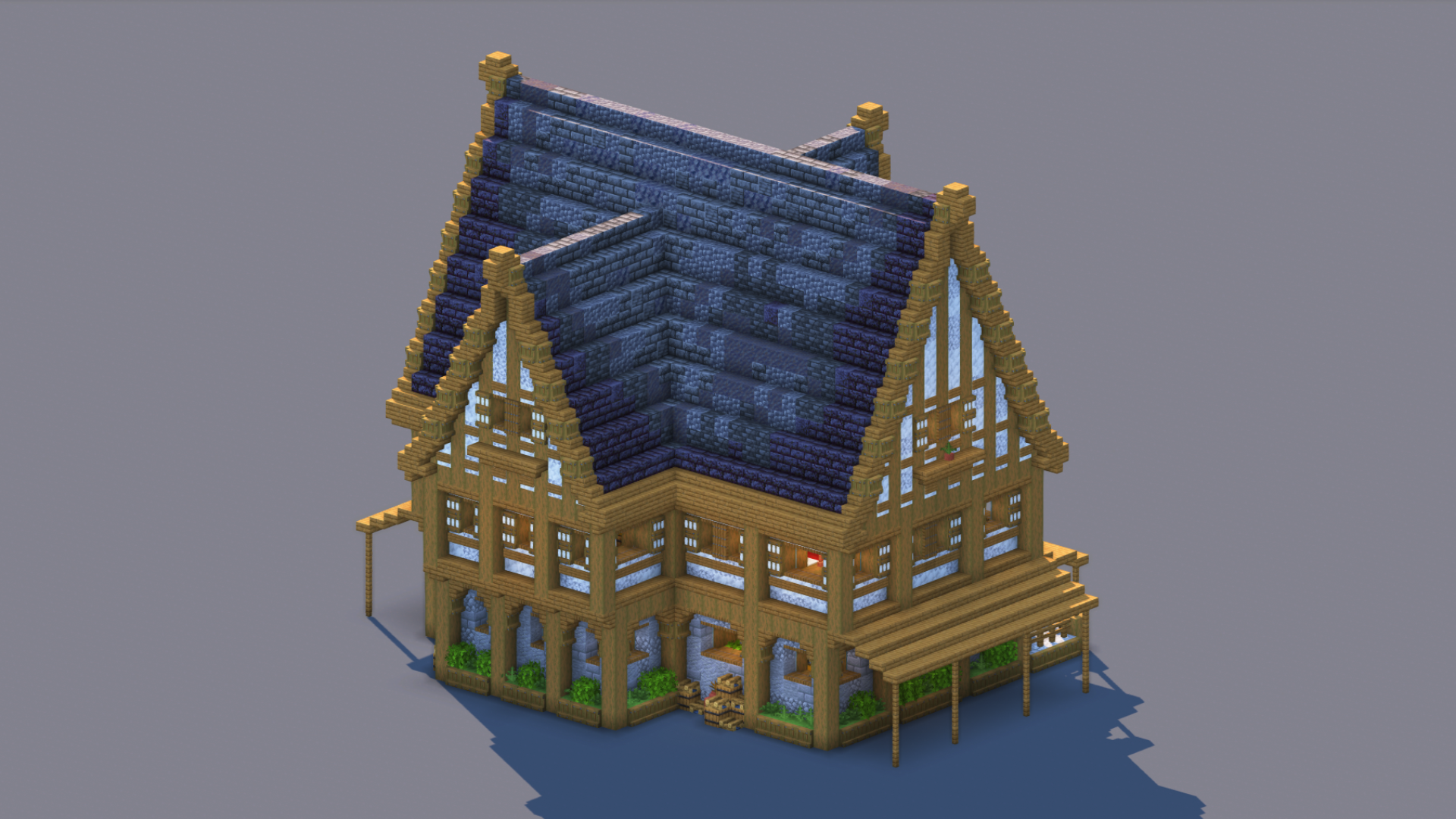 Medieval House – Fully Decorated Interior | Download — Minecraft Build by RaekonBuilds (2)