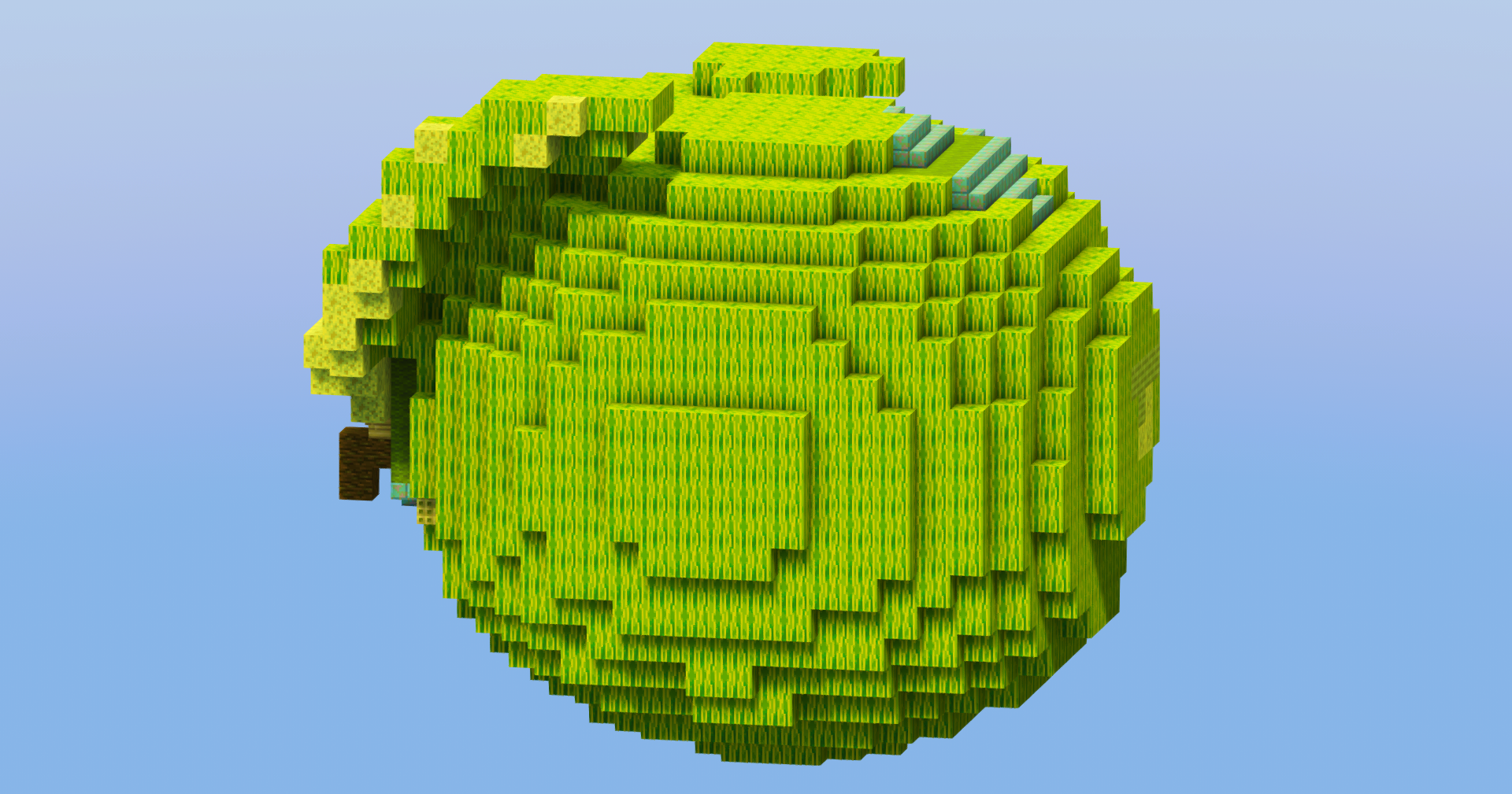 Lime Fruit — Minecraft Build by LeonisBuilds (2)