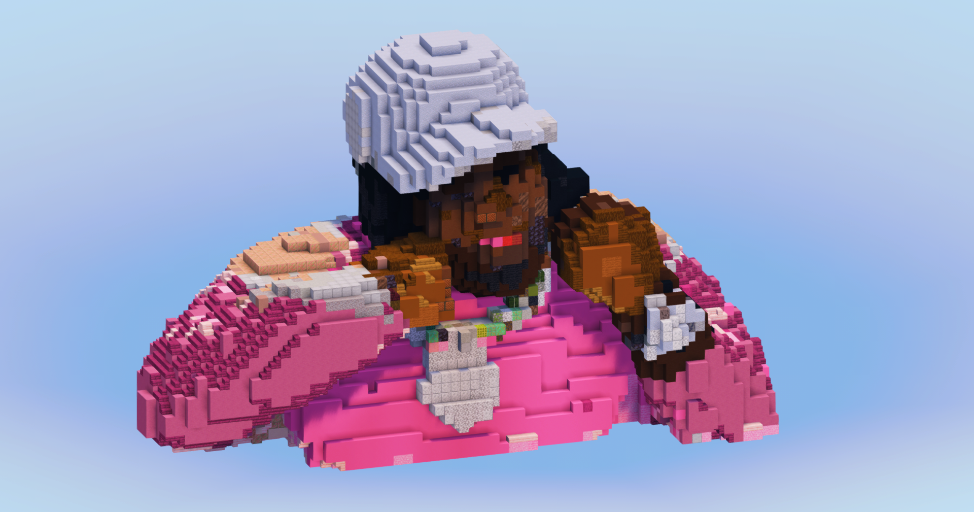 Kaicenat Streamer — Minecraft Build by LeonisBuilds