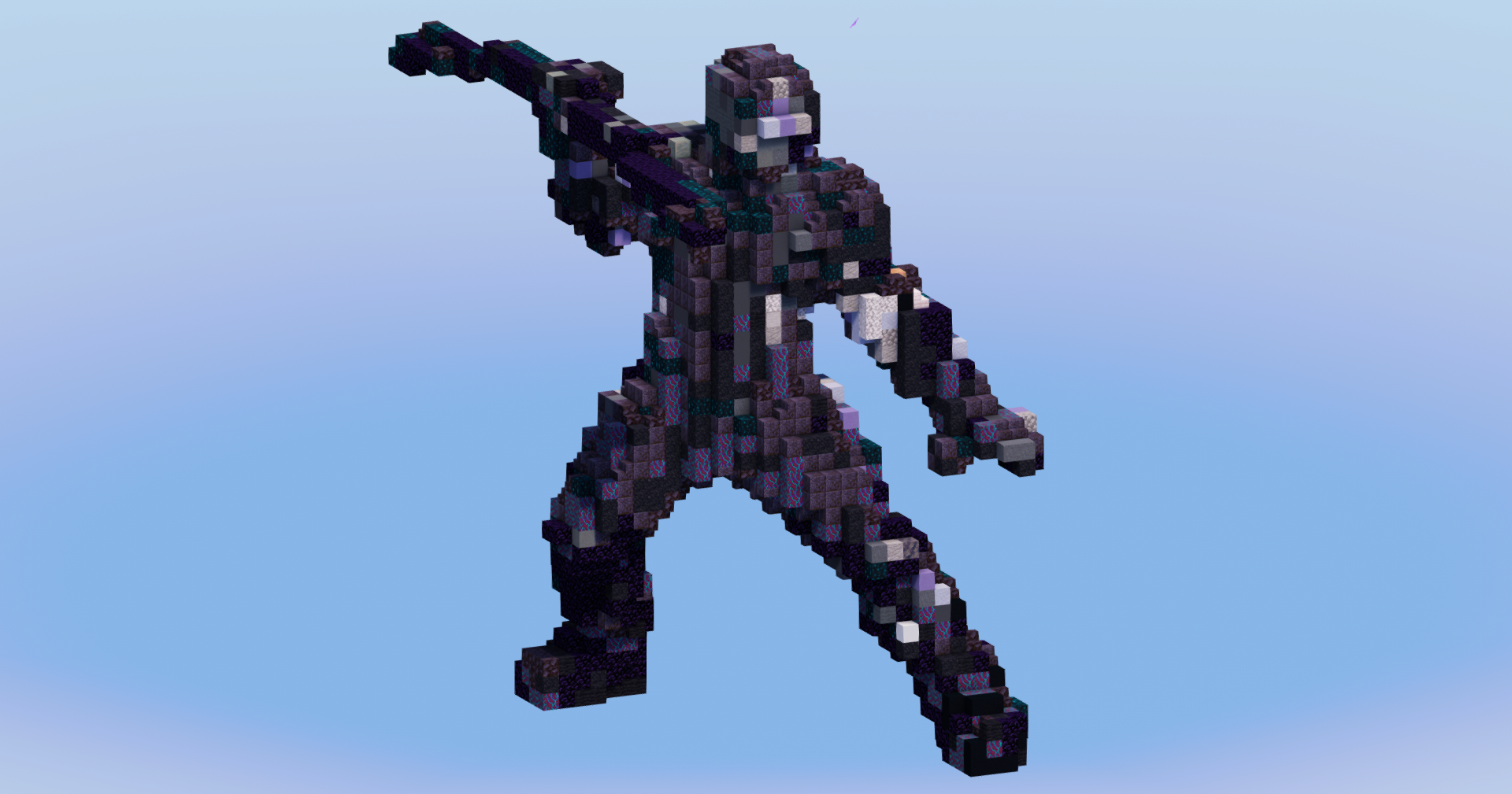 Black Noir from The Boys — Minecraft Build by LeonisBuilds