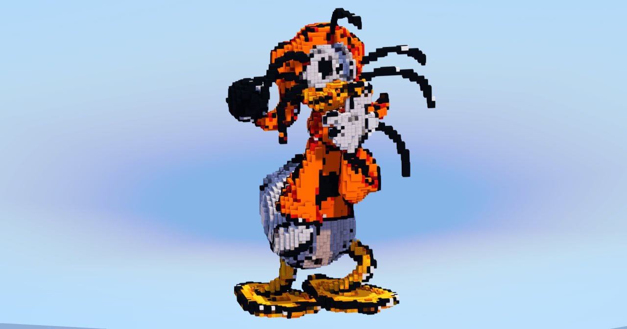Fethry Duck — Minecraft Build by LeonisBuilds