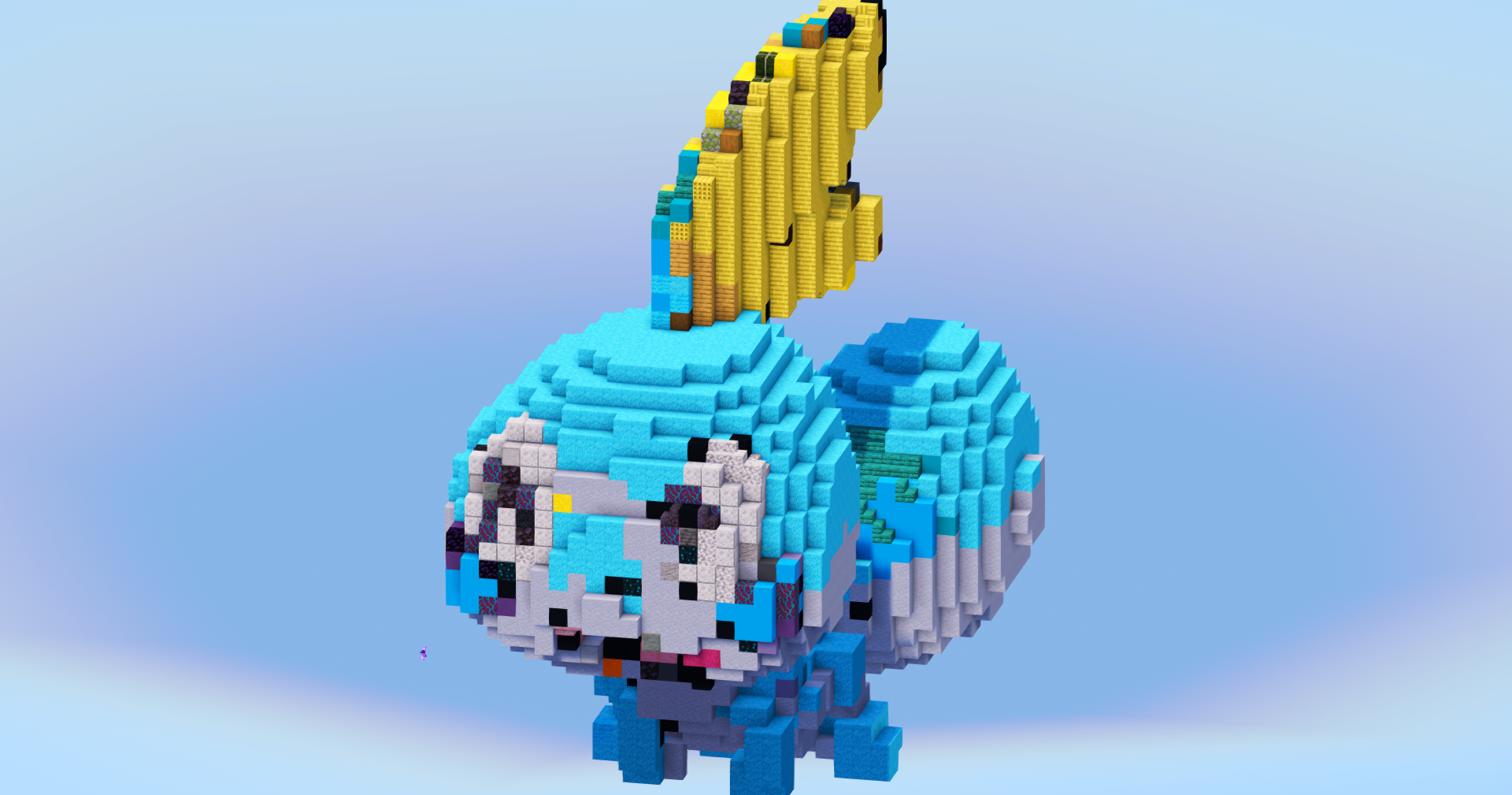 Sobble from Pokemon — Minecraft Build by LeonisBuilds (2)