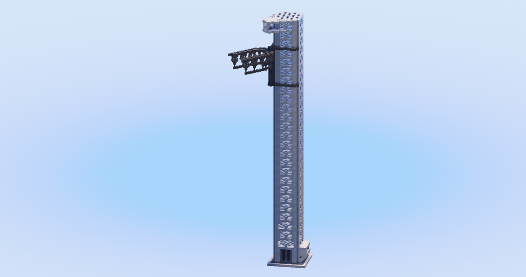 SpaceX Mechazilla — Minecraft Build by LeonisBuilds